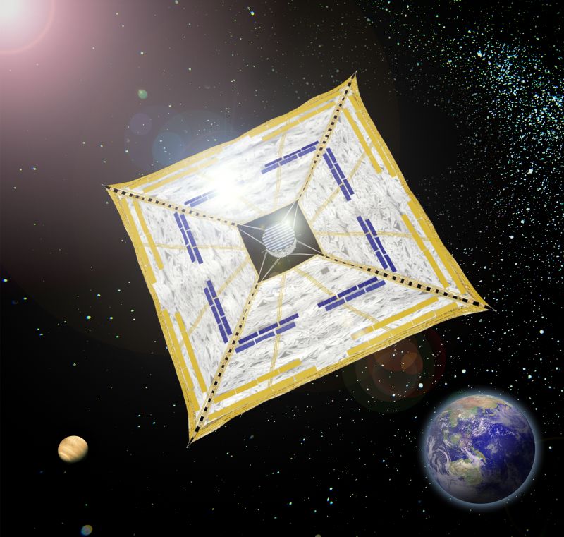 ikaros JAXA's IKAROS (image from JAXA)