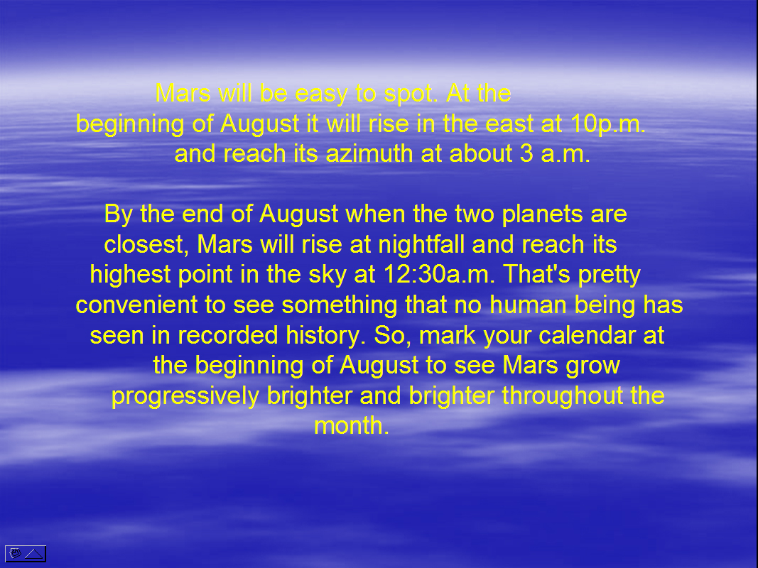 Mars Hoax PowerPoint 2009 Page 4