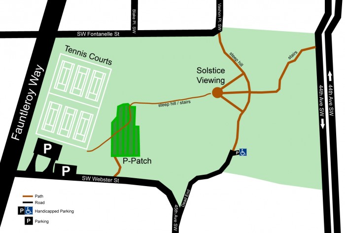 Map of Solstice Park